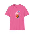 Watercolor basketball scene T-Shirt