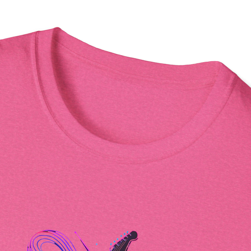 Neon Electric Guitar T-Shirt