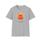 Wooden Door Illustration T-Shirt