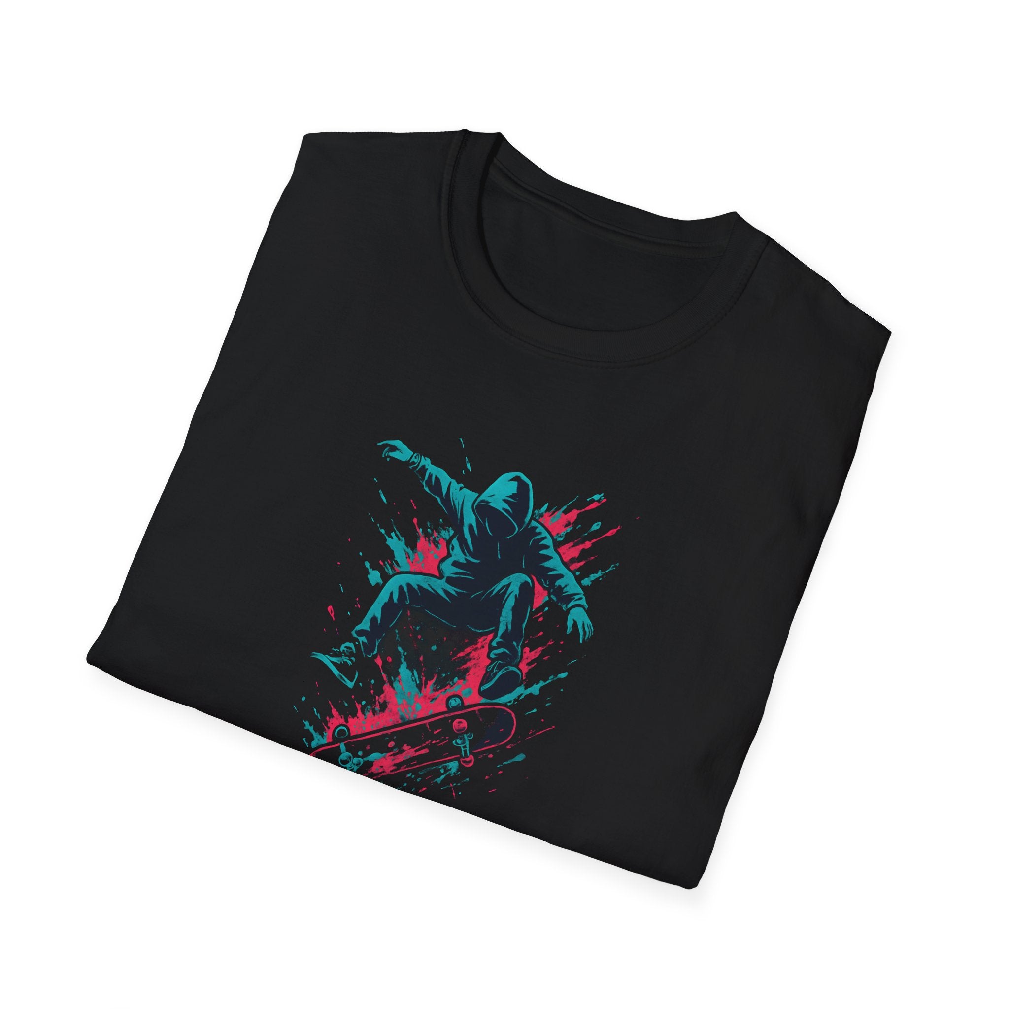 Hooded Skater Jump T-Shirt