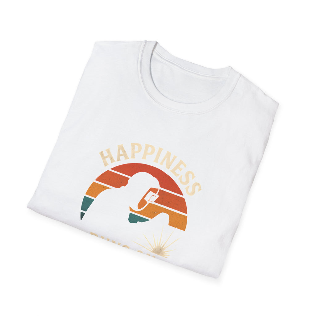 Happiness Runs on Welding T-Shirt