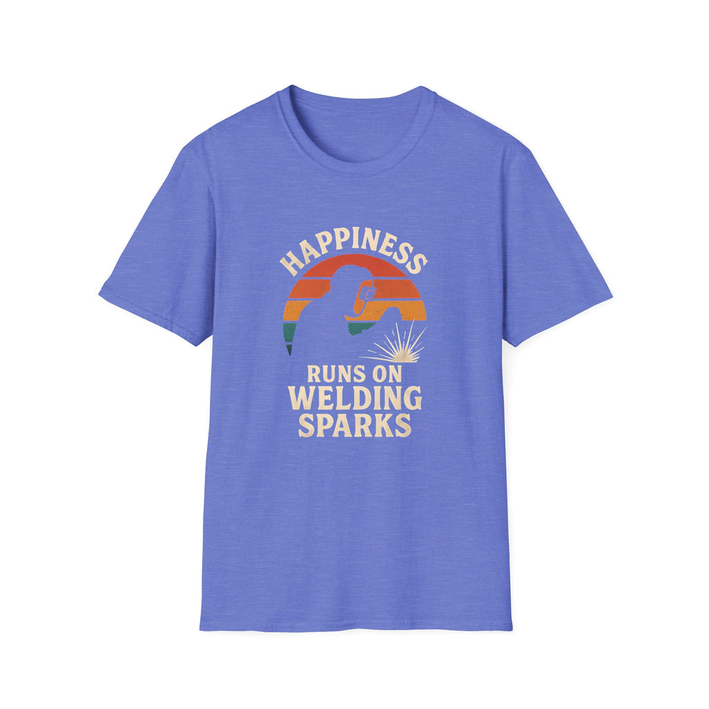 Happiness Runs on Welding T-Shirt