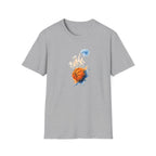Watercolor basketball scene T-Shirt
