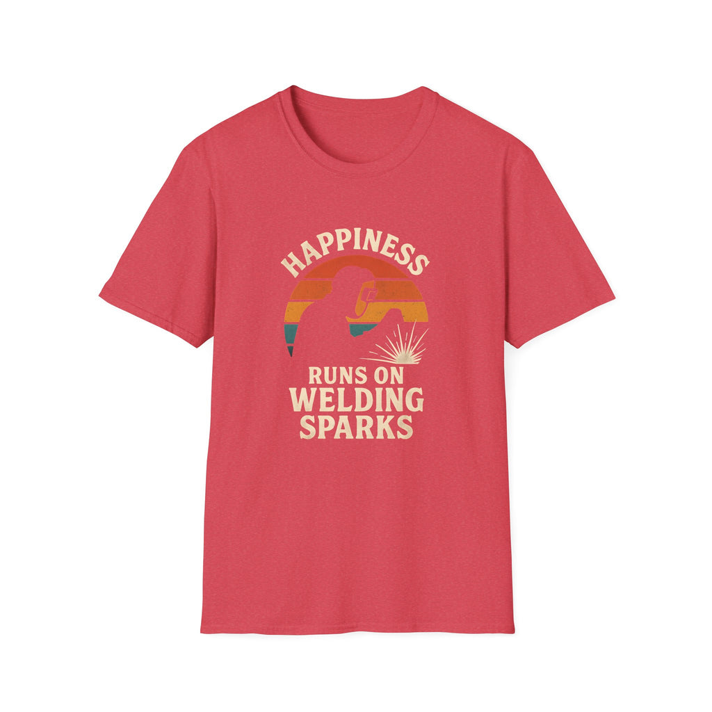 Happiness Runs on Welding T-Shirt