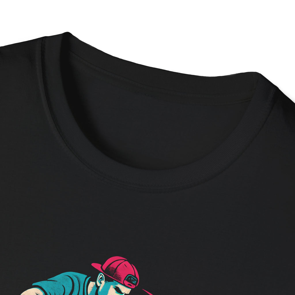 Skateboarder performing trick T-Shirt