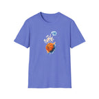 Watercolor basketball scene T-Shirt