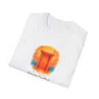 Wooden Door Illustration T-Shirt
