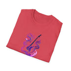 Neon Electric Guitar T-Shirt
